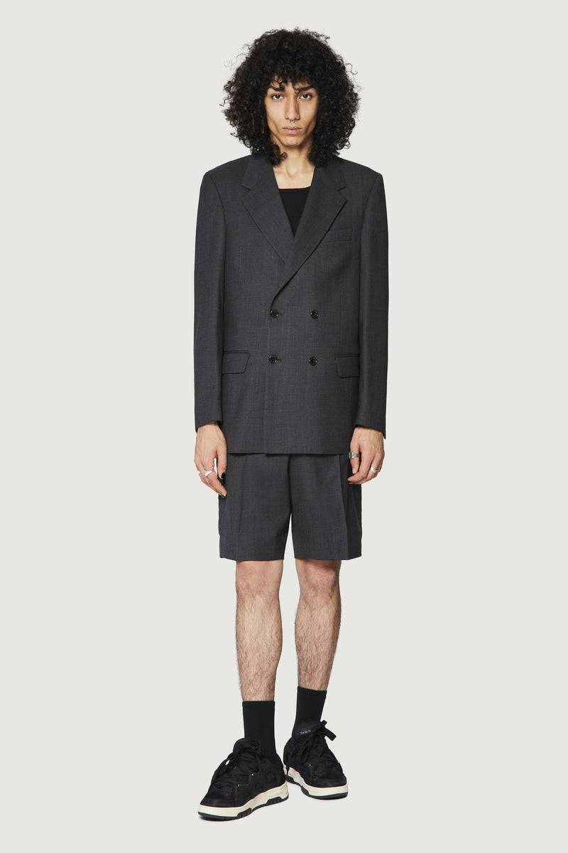Paura THOM DOUBLEBREASTED SUIT JACKET BLACK Saldi Di Fabbrica