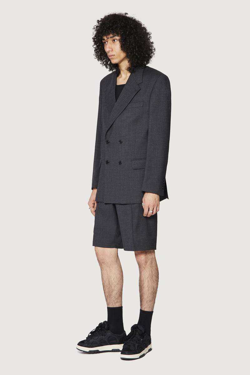 Paura THOM DOUBLEBREASTED SUIT JACKET BLACK Saldi Di Fabbrica