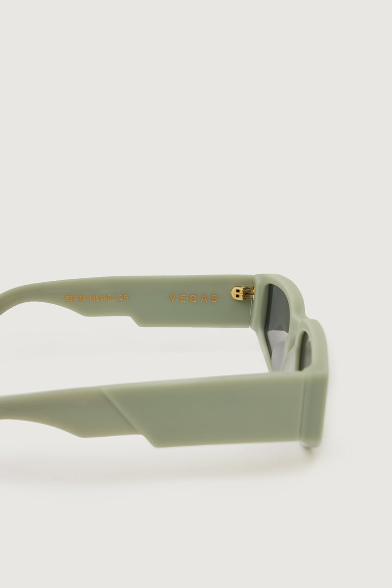 Paura VEGAS SUNGLASSES SAGE/GREY LENS Moda