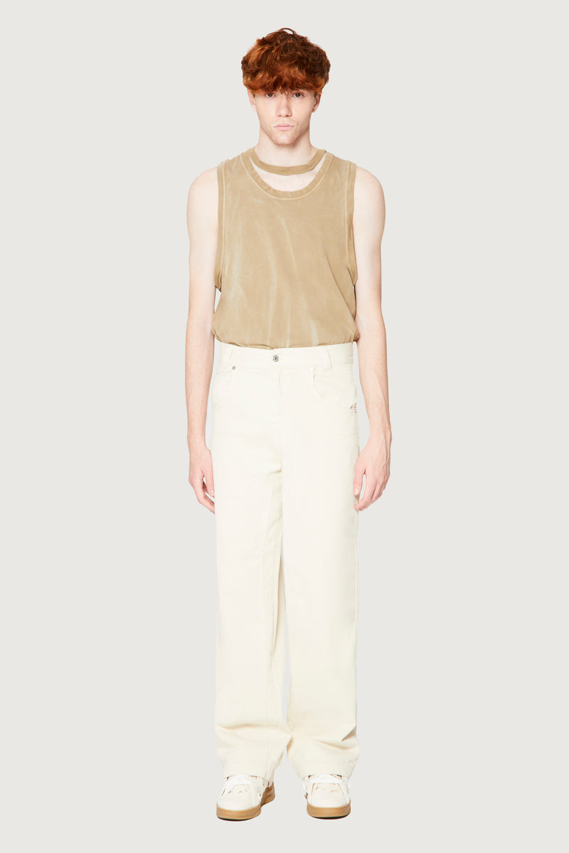 Paura VIVIENNE 5 POCKETS OFF WHITE 2025