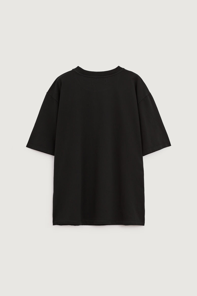 Paura YANNIS OVERSIZED T-SHIRT BLACK Italia