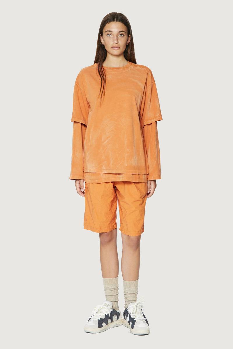 Paura ZENO DOUBLE LAYER LONGSLEEVE ORANGE Nuovo