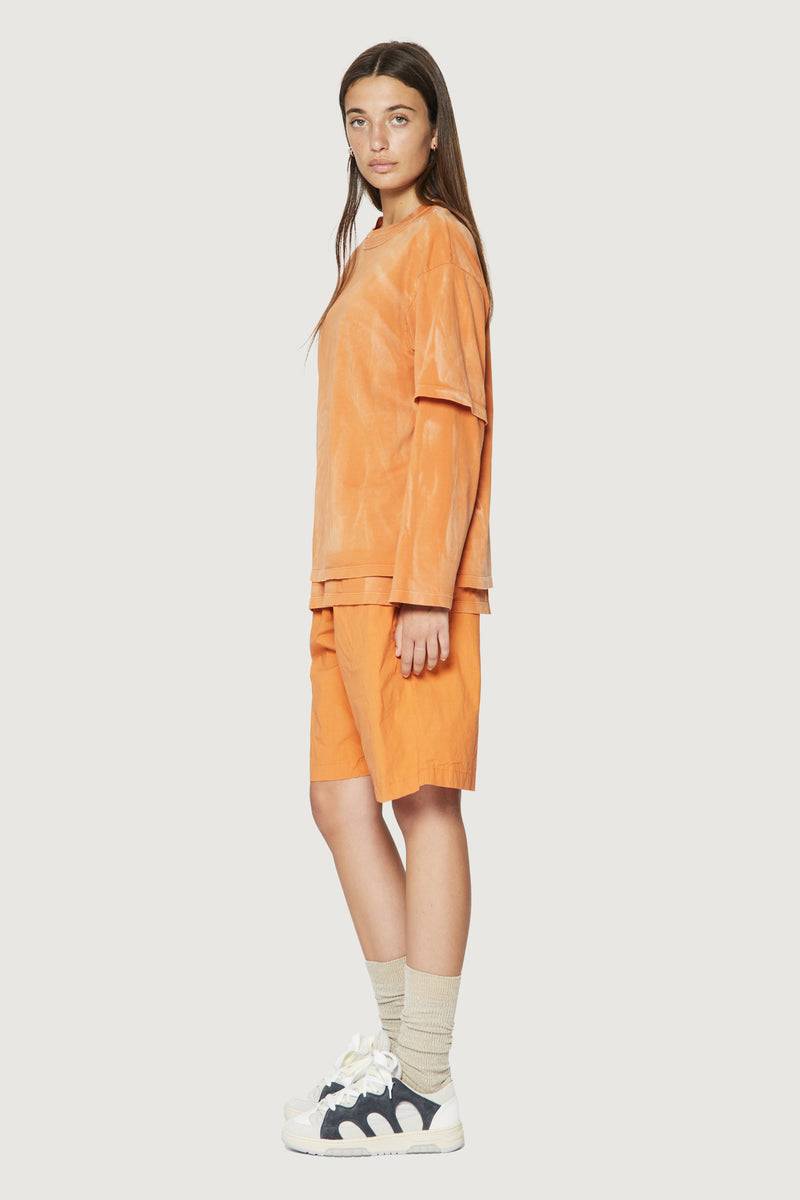 Paura ZENO DOUBLE LAYER LONGSLEEVE ORANGE Nuovo