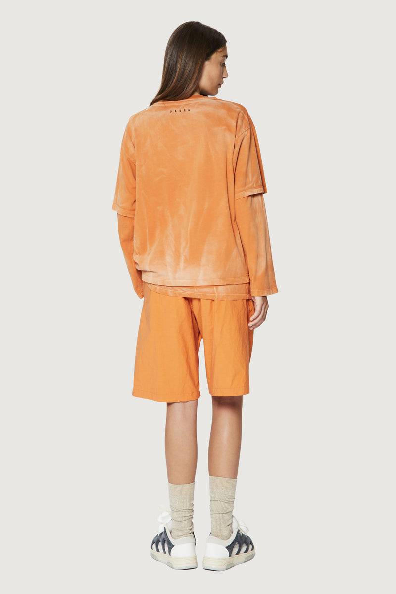 Paura ZENO DOUBLE LAYER LONGSLEEVE ORANGE Nuovo