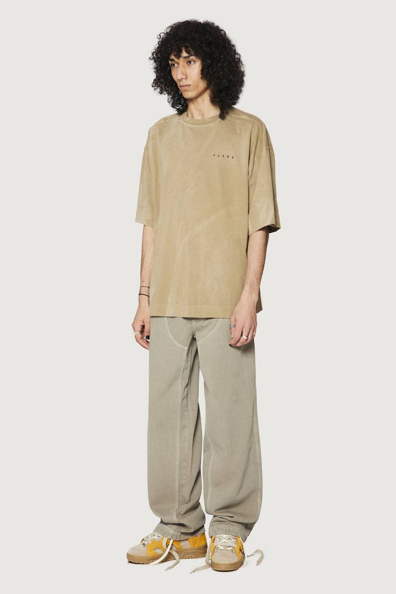Paura SAID OVERSIZED T-SHIRT MUD Promozione