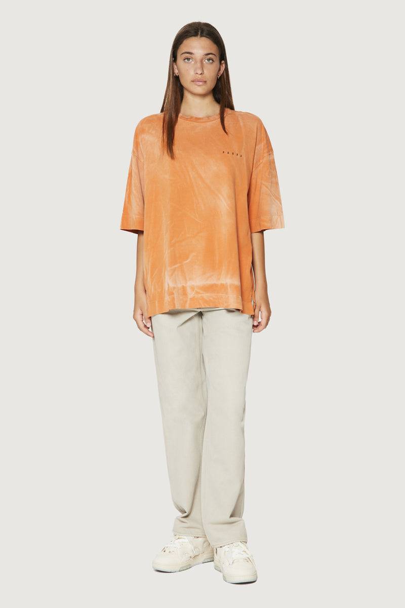 Paura SAID OVERSIZED T-SHIRT ORANGE Spedizione Gratuita