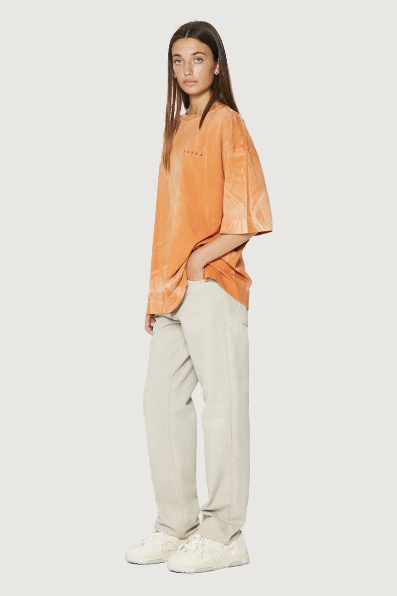 Paura SAID OVERSIZED T-SHIRT ORANGE Spedizione Gratuita