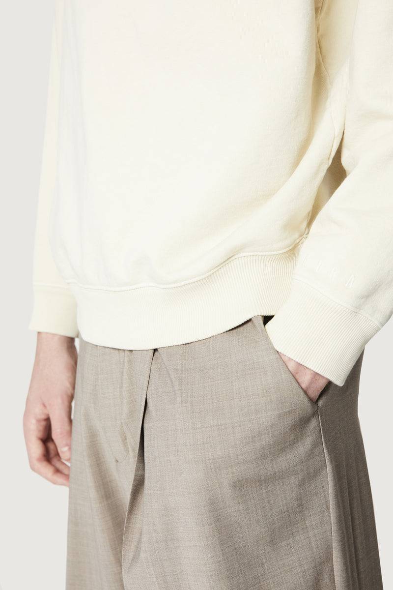 Paura SAMUEL CREWNECK SWEATSHIRT COSMIC LOGO OFF-WHITE Soddisfazione Garantita