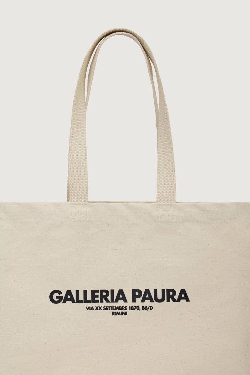 Paura NORA TOTE BAG OFF WHITE Latest stili