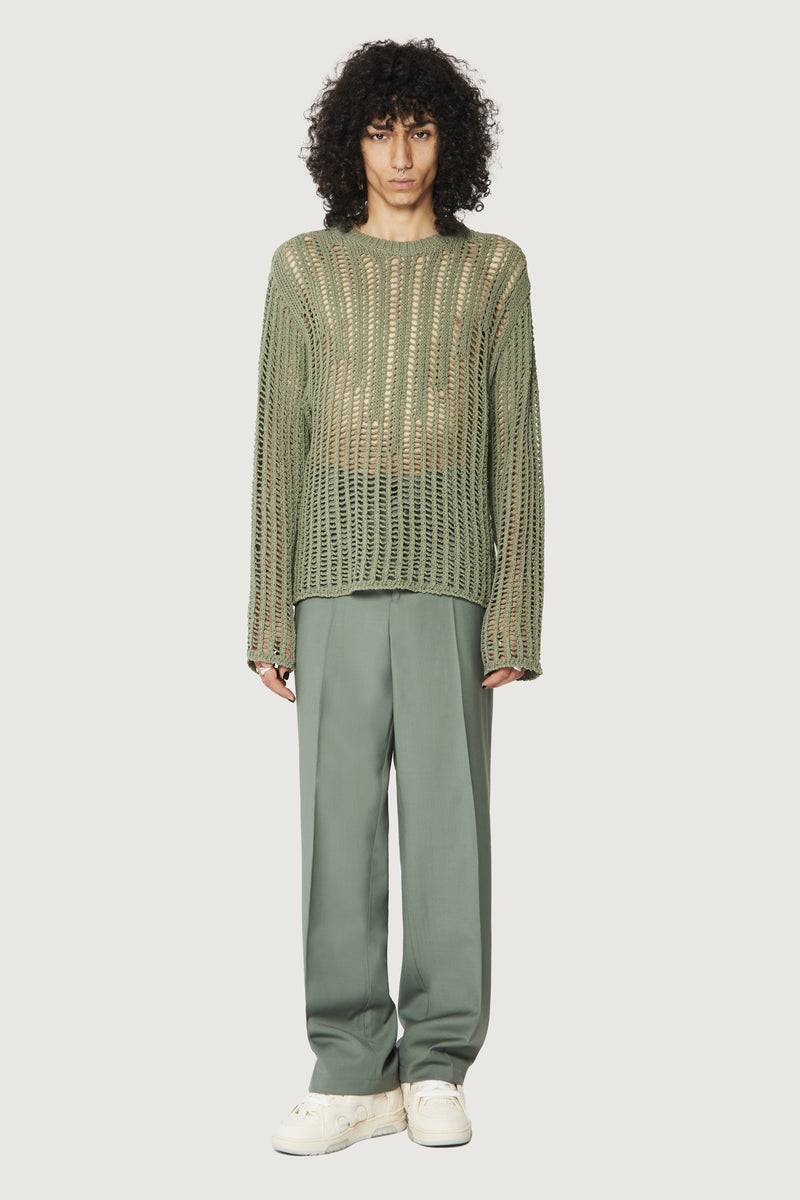 Paura RAOUL SWEATER GREEN Saldi