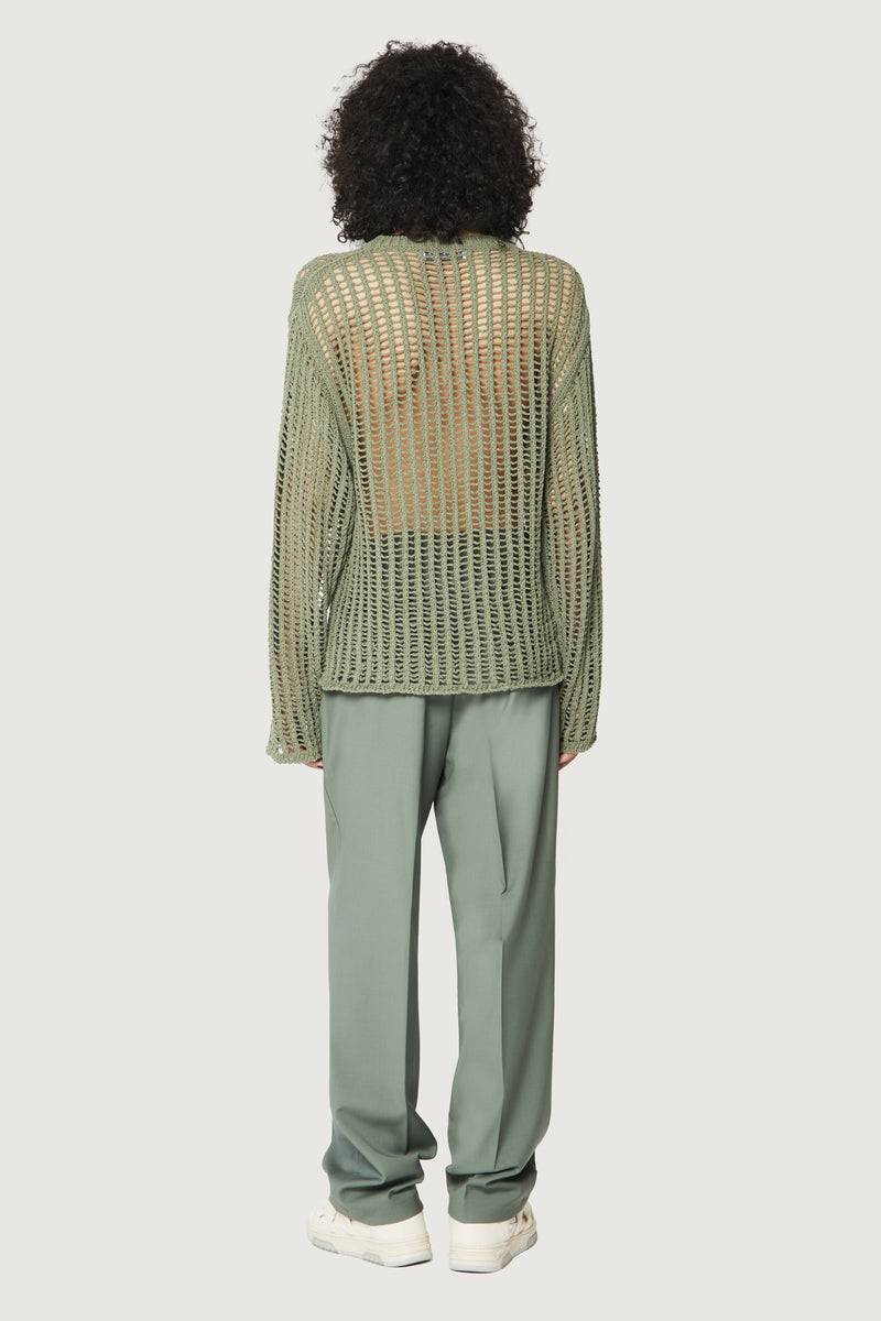 Paura RAOUL SWEATER GREEN Saldi