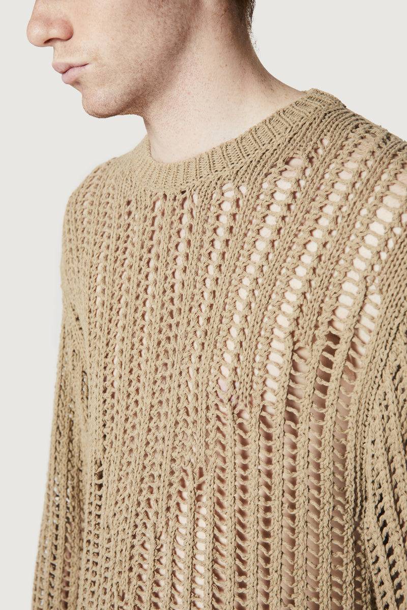 Paura RAOUL SWEATER MUD Offerte