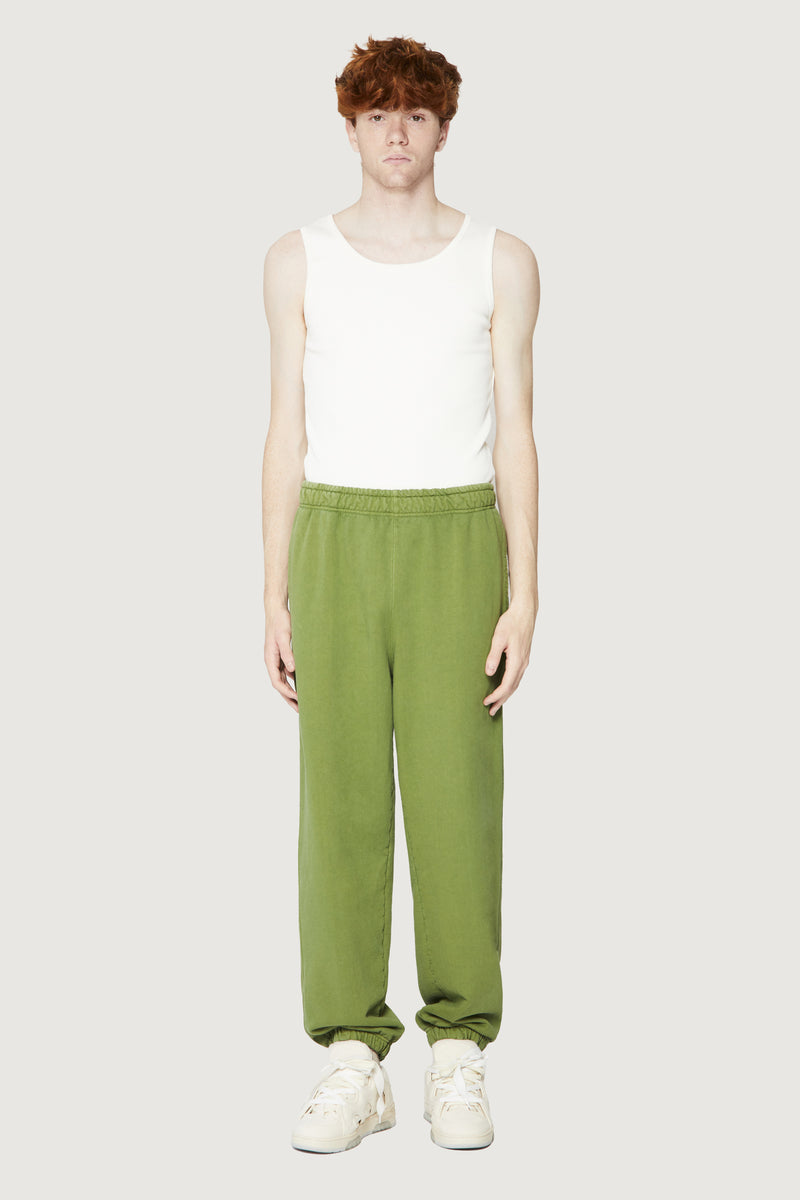 Paura RASHA SWEATPANTS COSMIC LOGO GREEN Vendita Calda