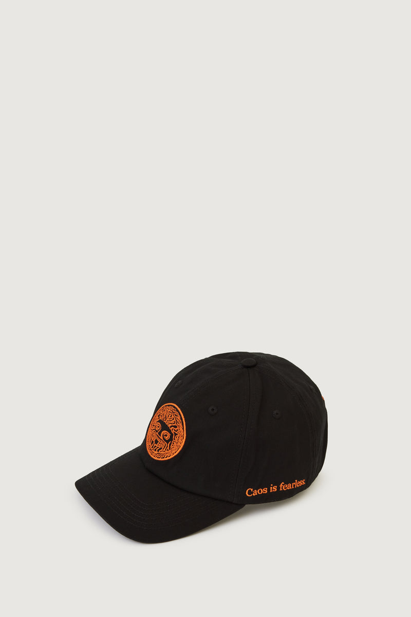 Paura RAY DAD HAT BLACK/ORANGE FIBRA Vendita Economica