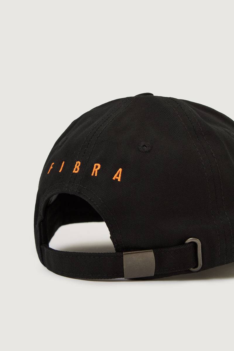 Paura RAY DAD HAT BLACK/ORANGE FIBRA Vendita Economica