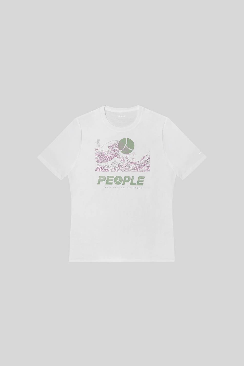 People Of Shibuya T-SHIRT WAVE PM444- 007 Consegna Veloce