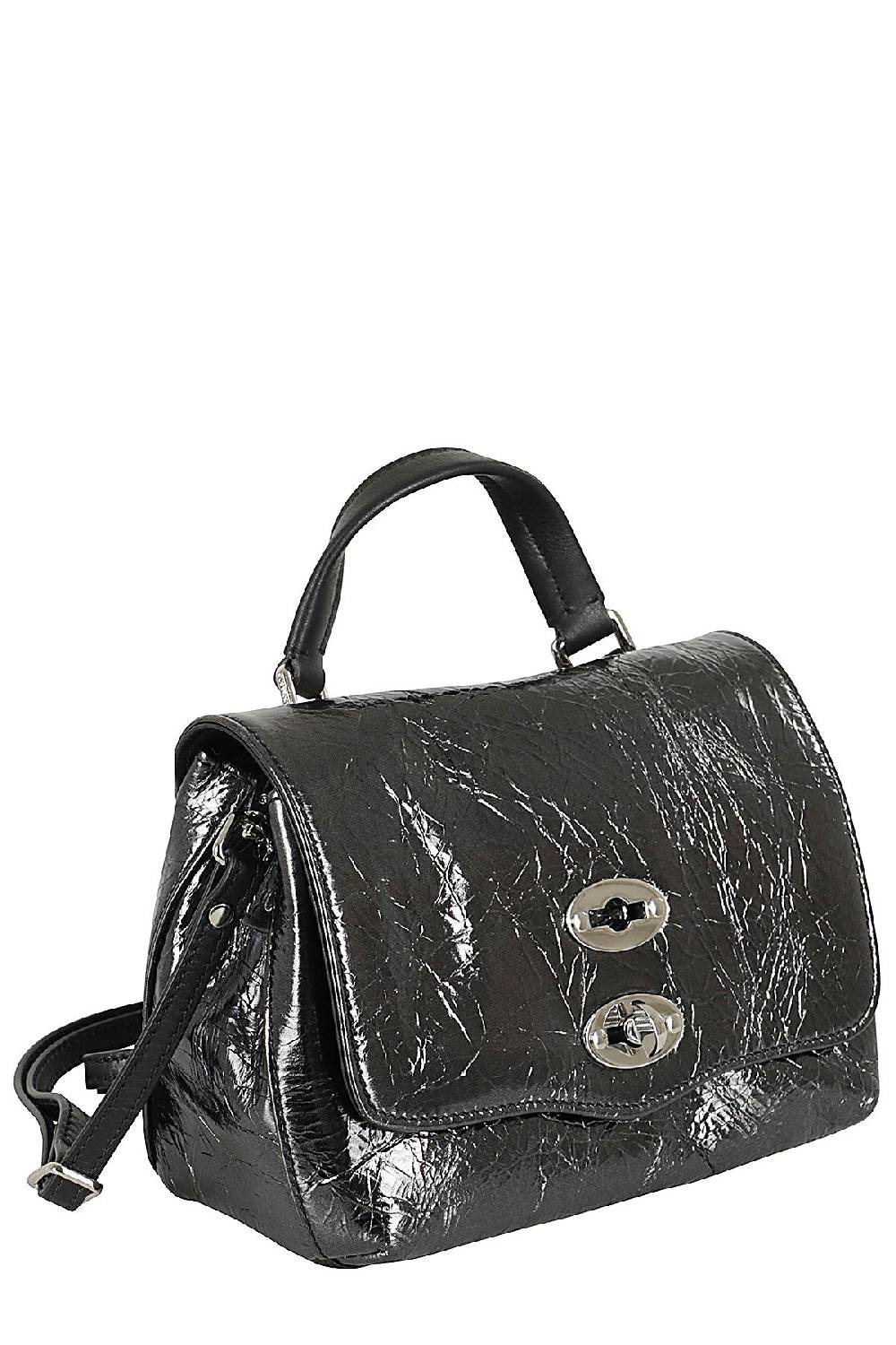 ZANELLATO Borsa Positano Lume Baby Nera Nuova