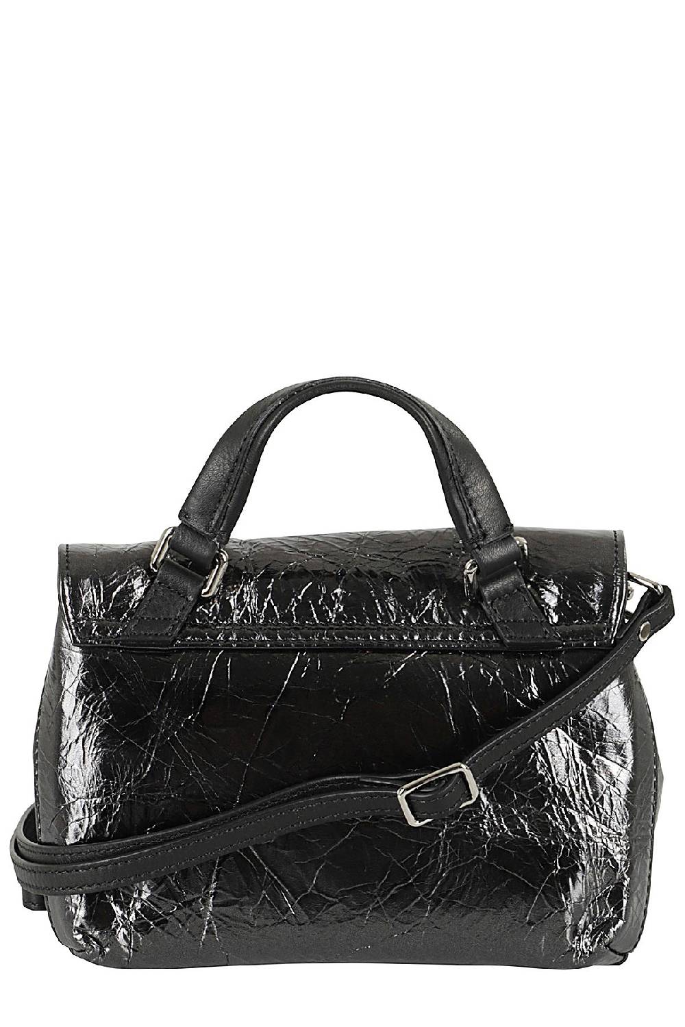 ZANELLATO Borsa Positano Lume Baby Nera Nuova