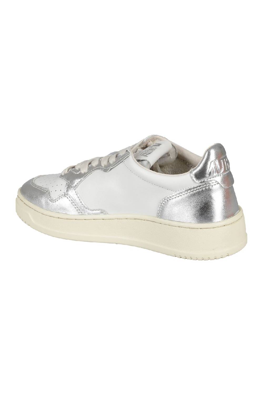 AUTRY Sneakers Medalist Low Women White Silver Qualità