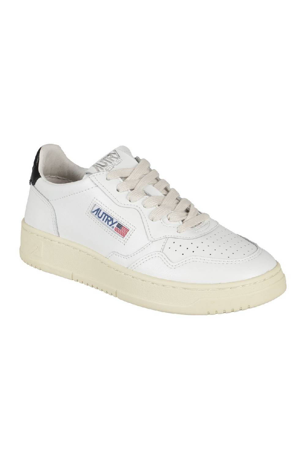 AUTRY Sneakers Medalist Low Women White Black Negozi Online
