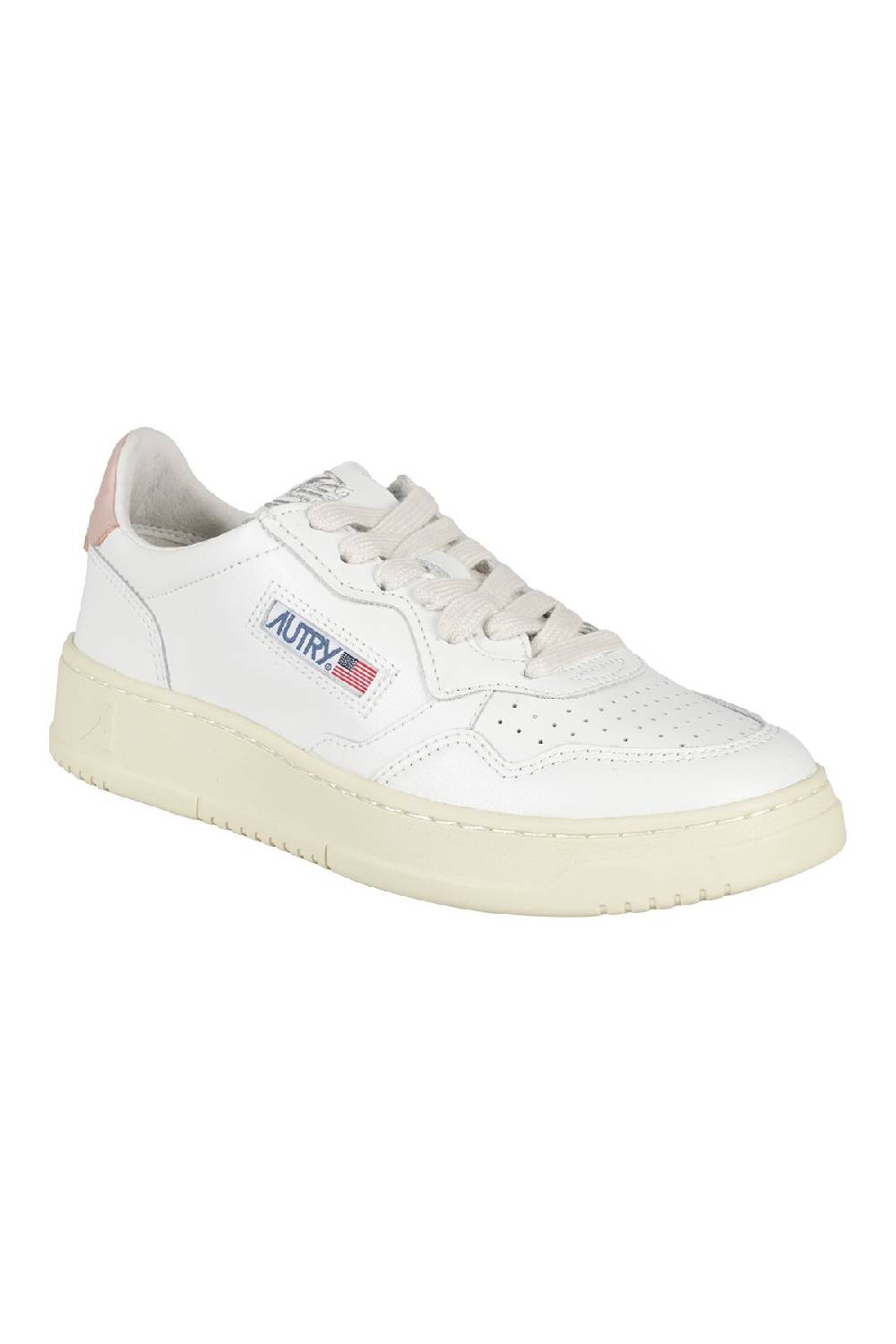 AUTRY Sneakers Medalist Low Women White Pink Acquista Ora