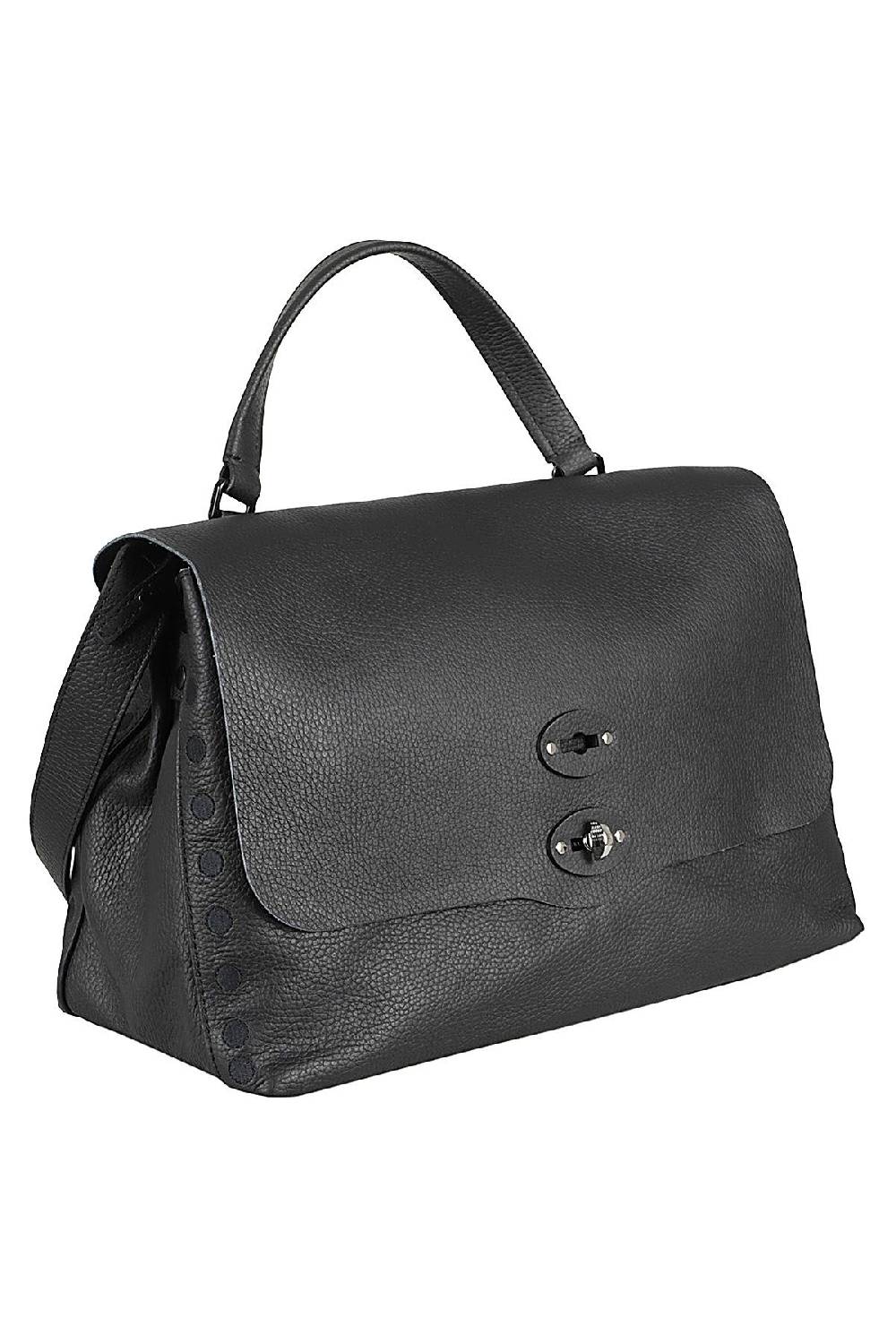 ZANELLATO Borsa Postina Pura 2.0 Nera Convenienza