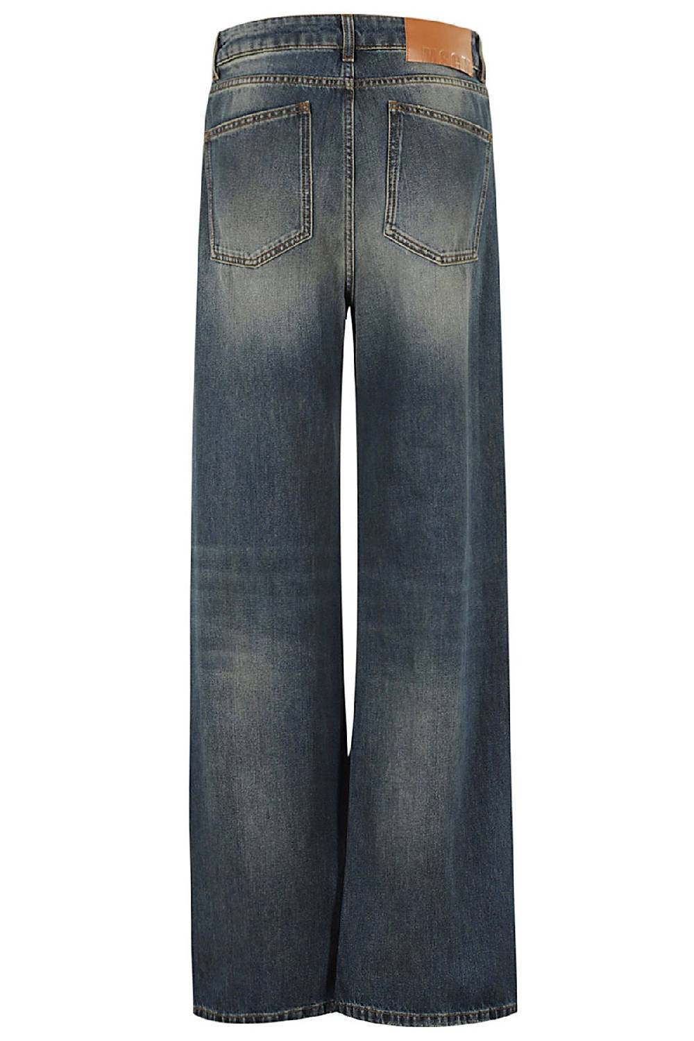 MSGM Jeans Vintage Blu Sottocosto