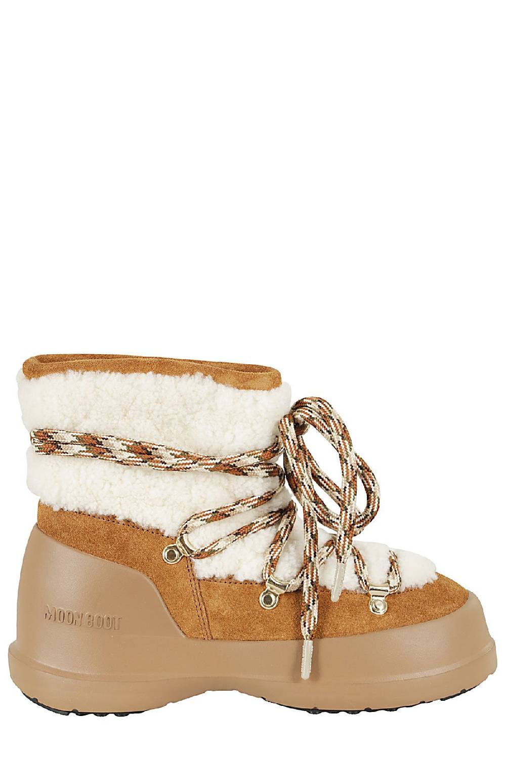 MOON BOOT Stivaletto Luna Shearling Marrone Hotsell
