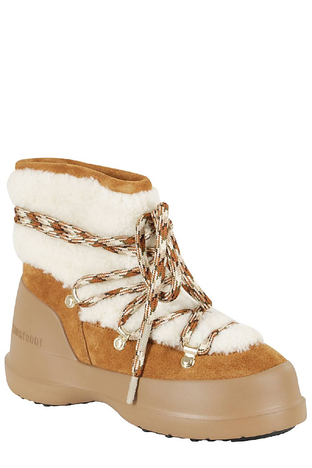 MOON BOOT Stivaletto Luna Shearling Marrone Hotsell