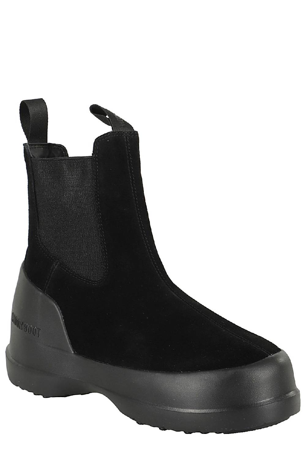 MOON BOOT Stivaletto Luna Chelsea Nero Saldi Di Fabbrica