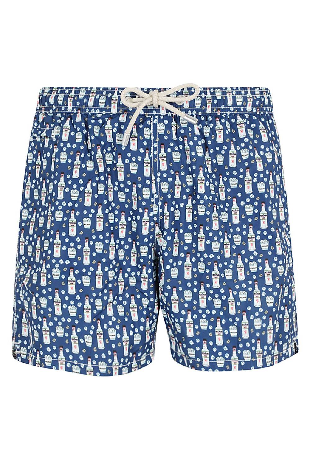 MC2 SAINT BARTH Costume Bermuda Sambuca Blu Qualità