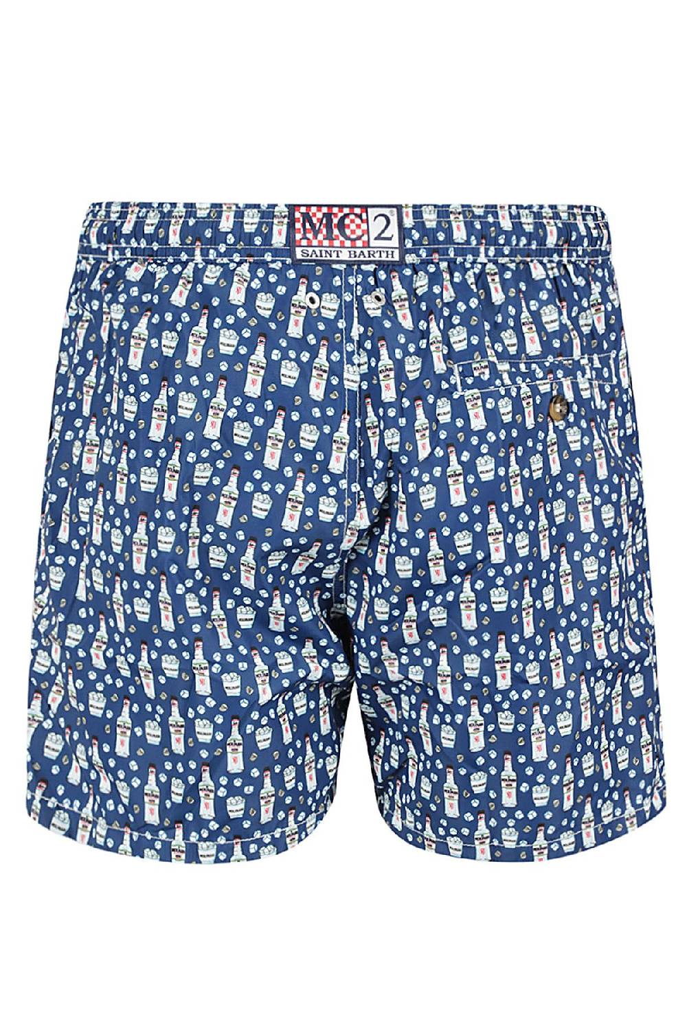 MC2 SAINT BARTH Costume Bermuda Sambuca Blu Qualità