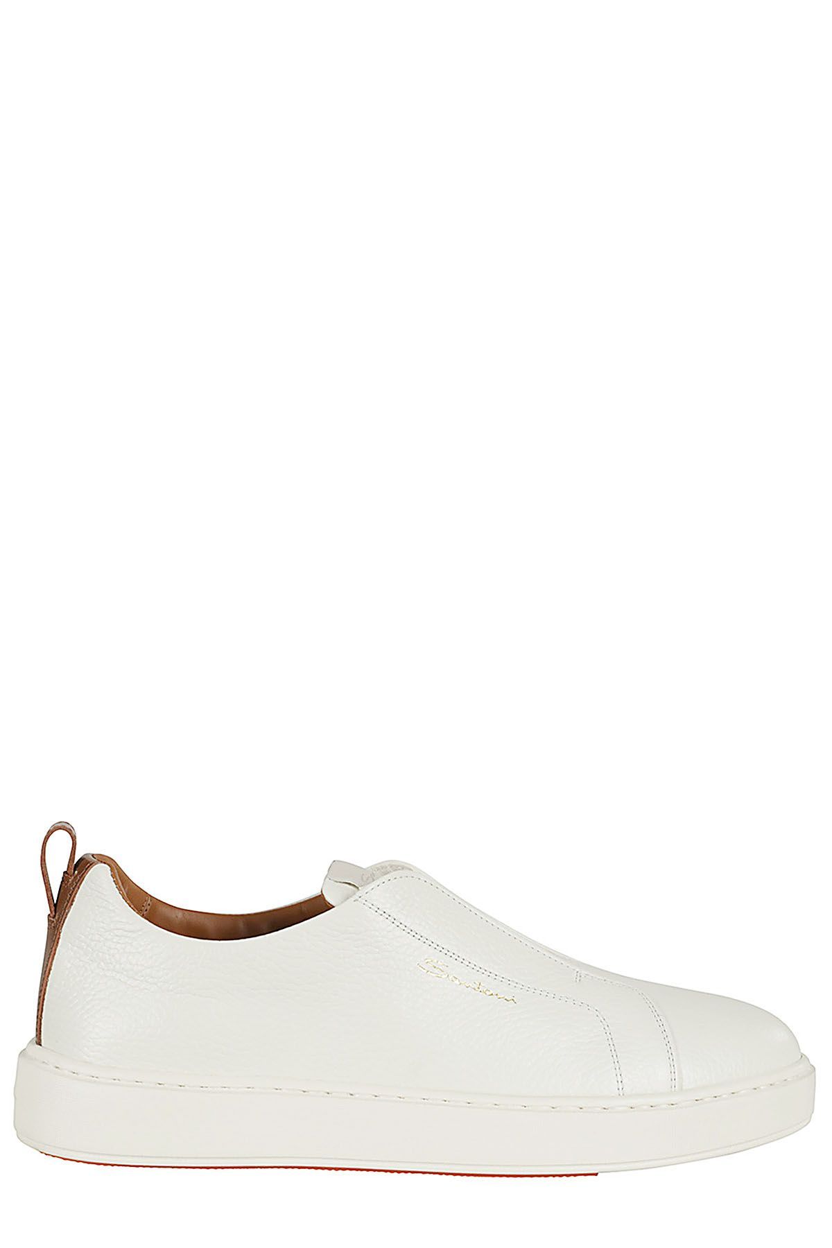 SANTONI Sneakers Victor 4 Bianche Spedizione Gratuita
