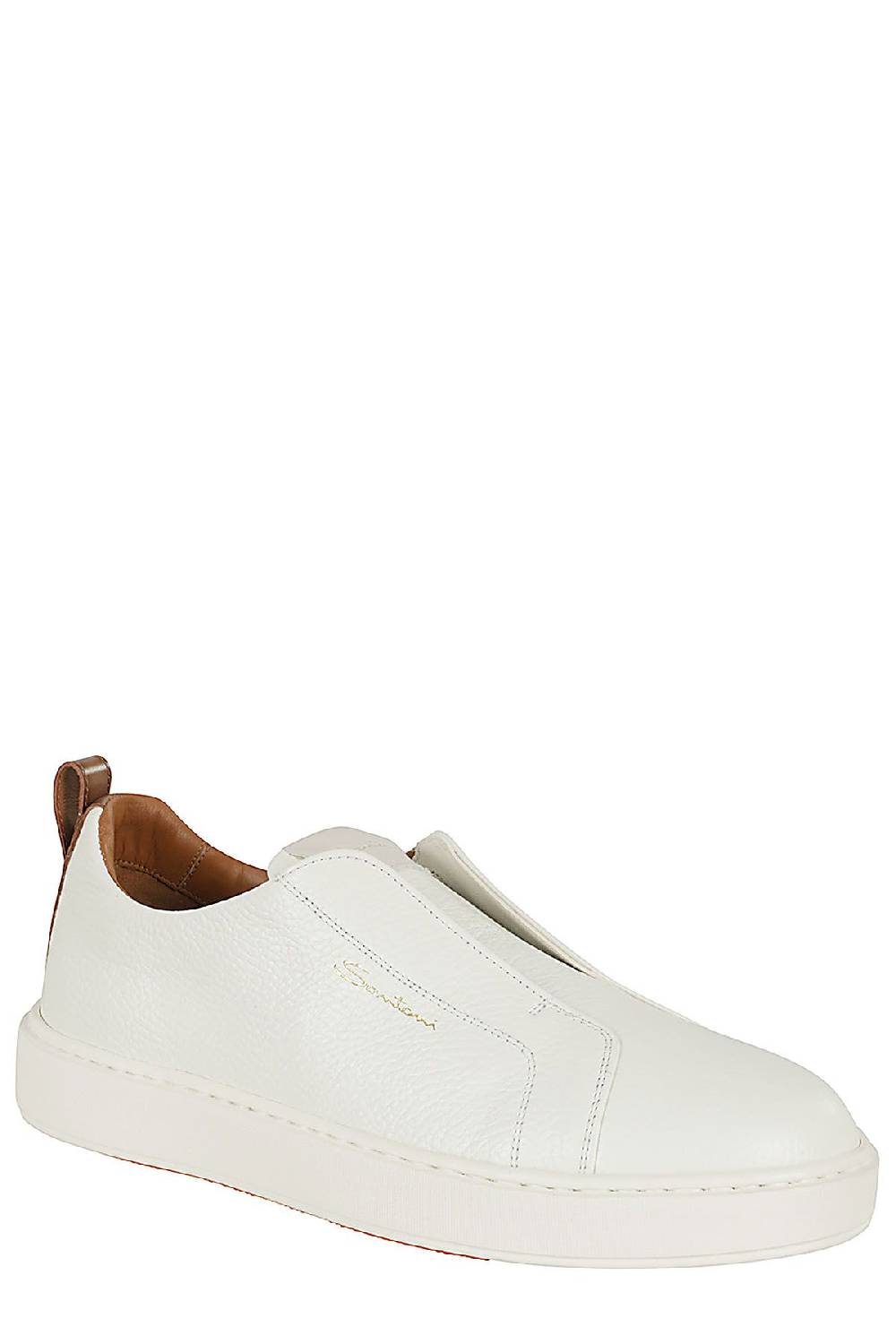 SANTONI Sneakers Victor 4 Bianche Spedizione Gratuita