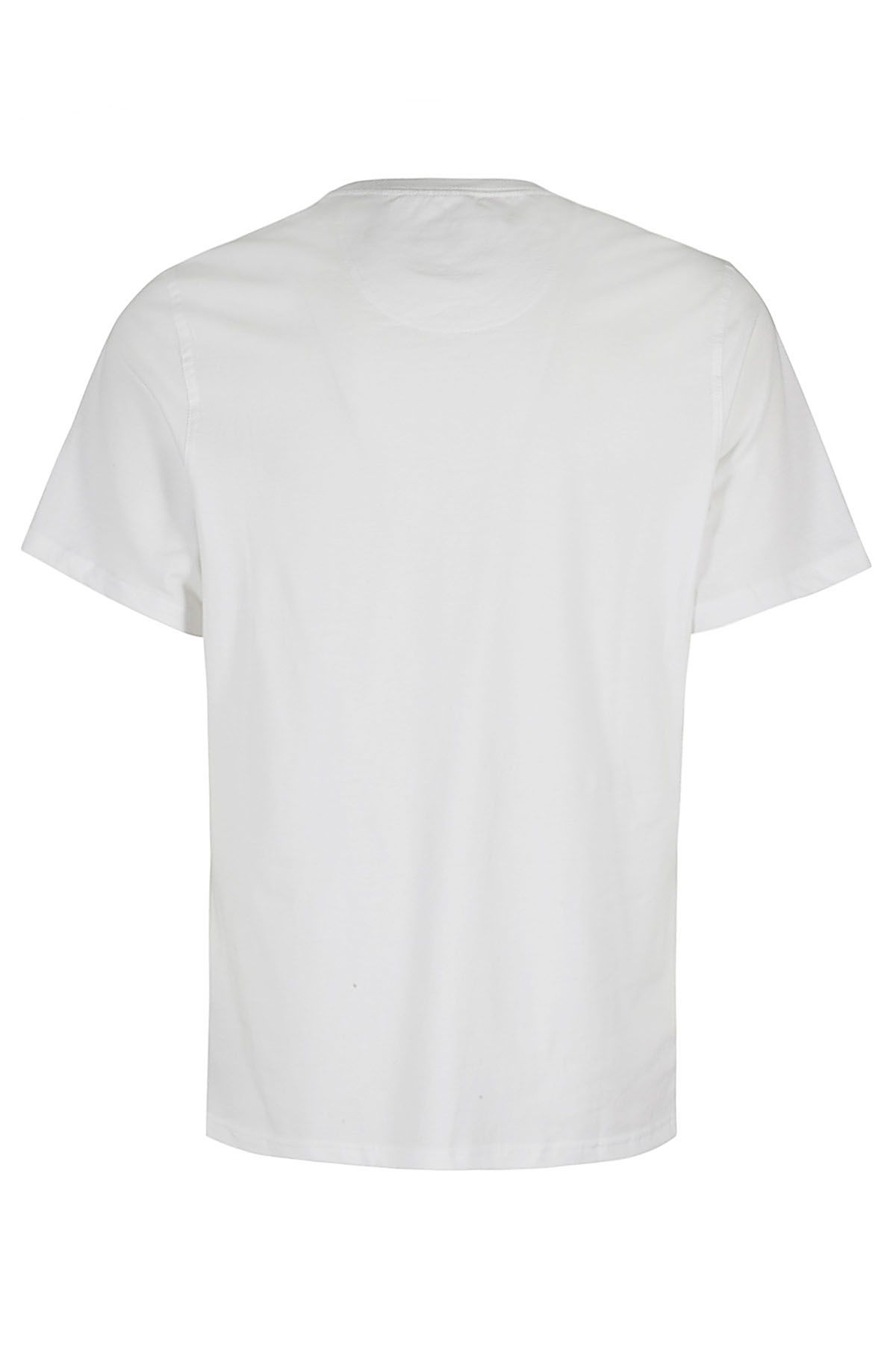 BARBOUR T-shirt Langdon Pocket Bianca Pezzi Unici