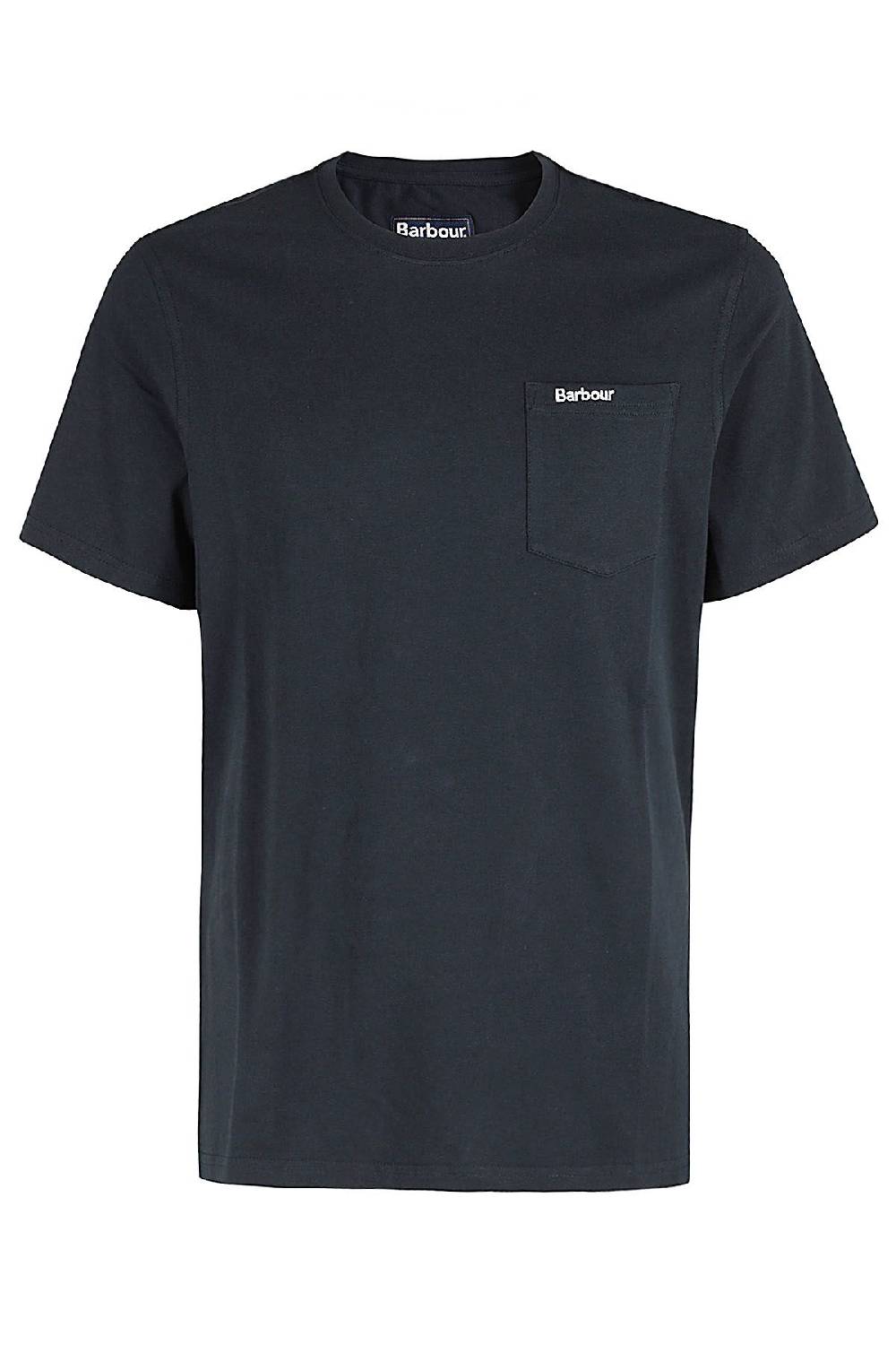 BARBOUR T-shirt Langdon Pocket Navy Blu Soddisfazione Garantita
