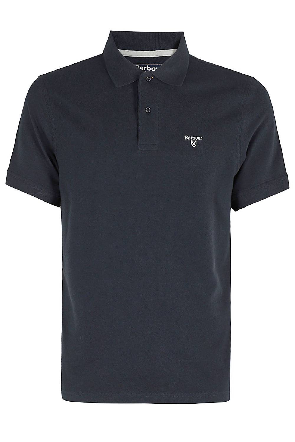 BARBOUR Polo Piquet Navy Blu Qualità Garantita