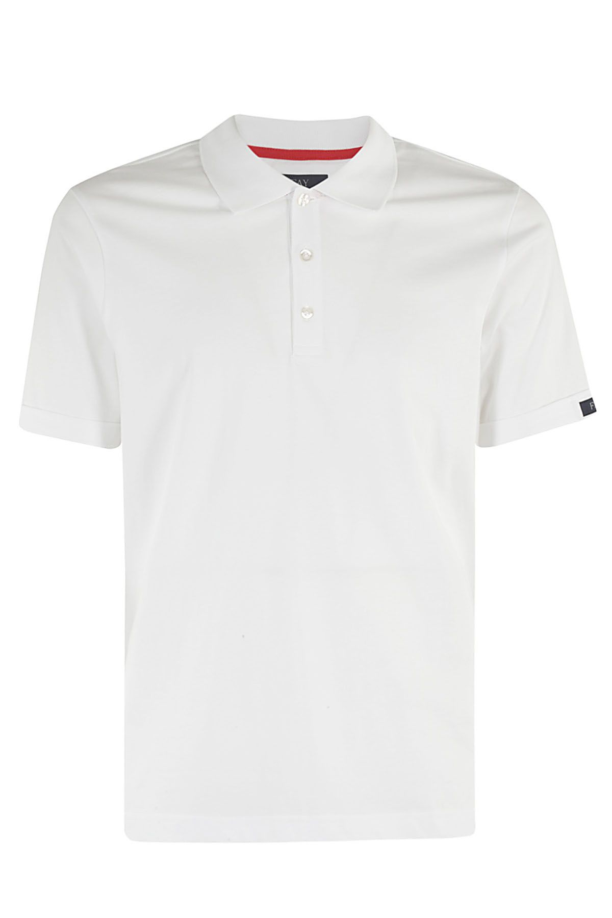 FAY Polo Blue Tag Bianca