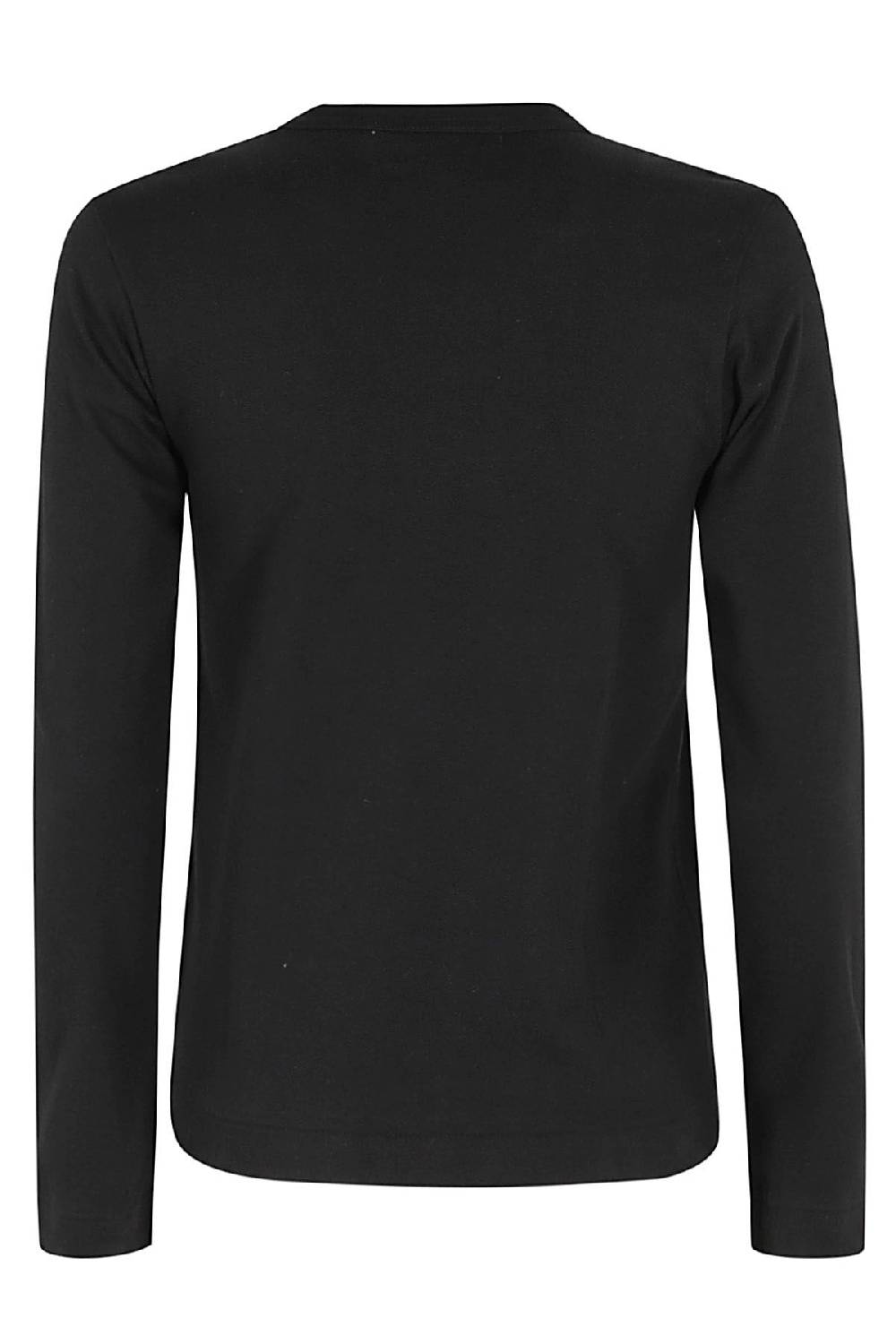 COMME DES GARCONS PLAY T-Shirt Manica Lunga Nera I Più Venduti