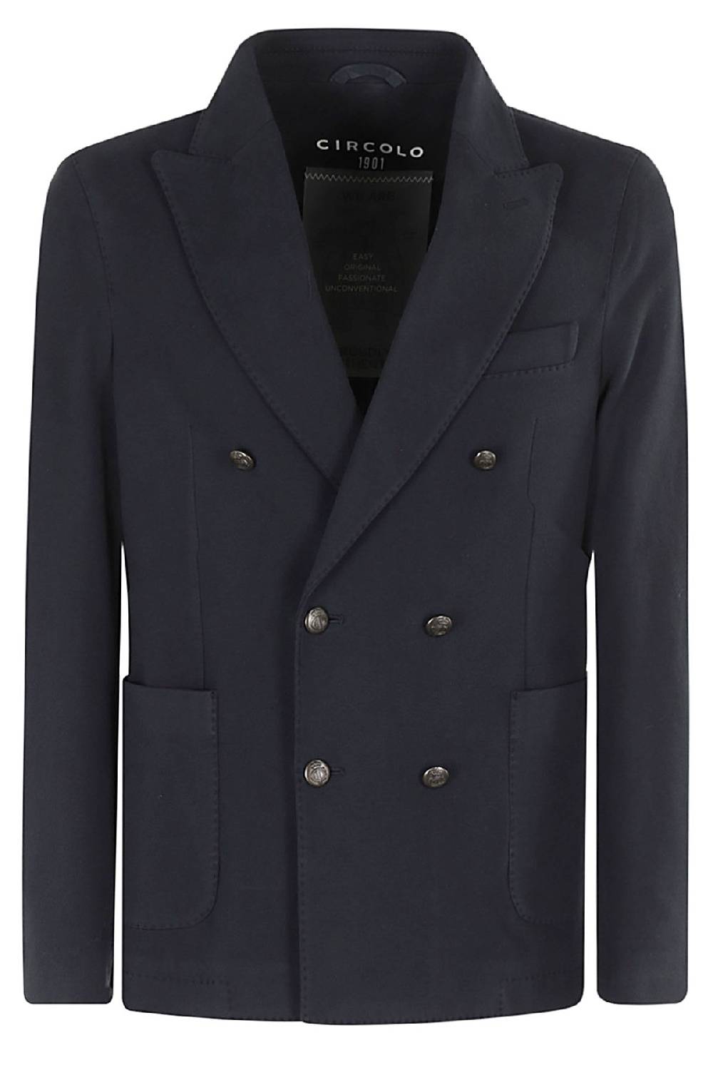 CIRCOLO 1901 Giacca Jersey Blu Affare Del Giorno