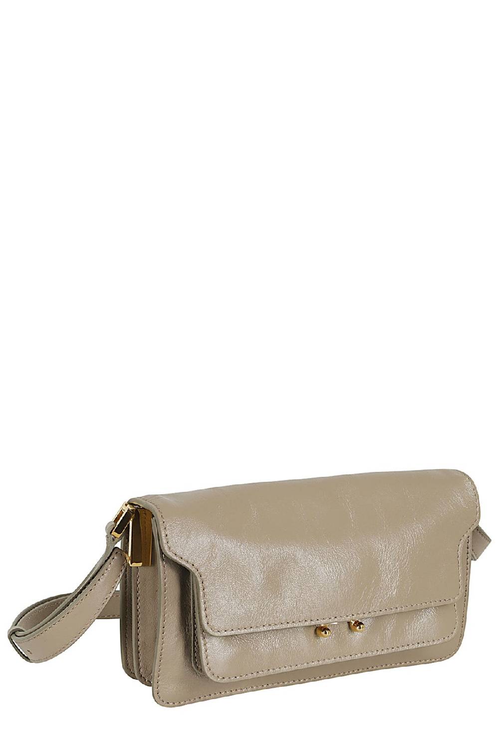 MARNI Borsa Trunk Soft East West Taupe 2025