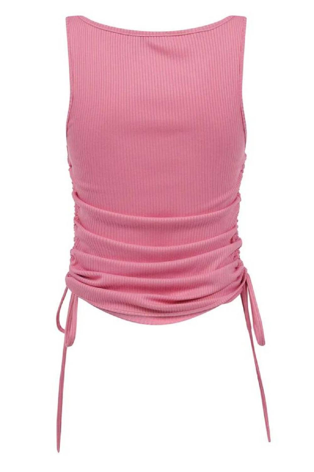 AMEN Top Tank Rib Rosa 2025