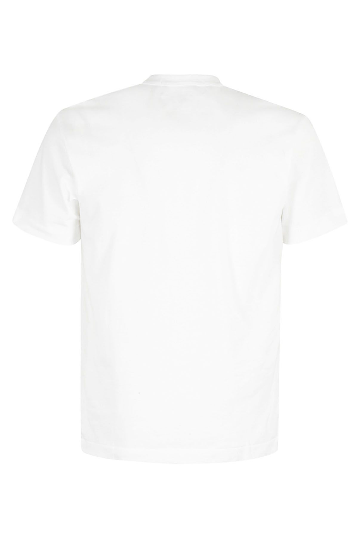 COMME DES GARCONS PLAY T-Shirt Bianca Sconto
