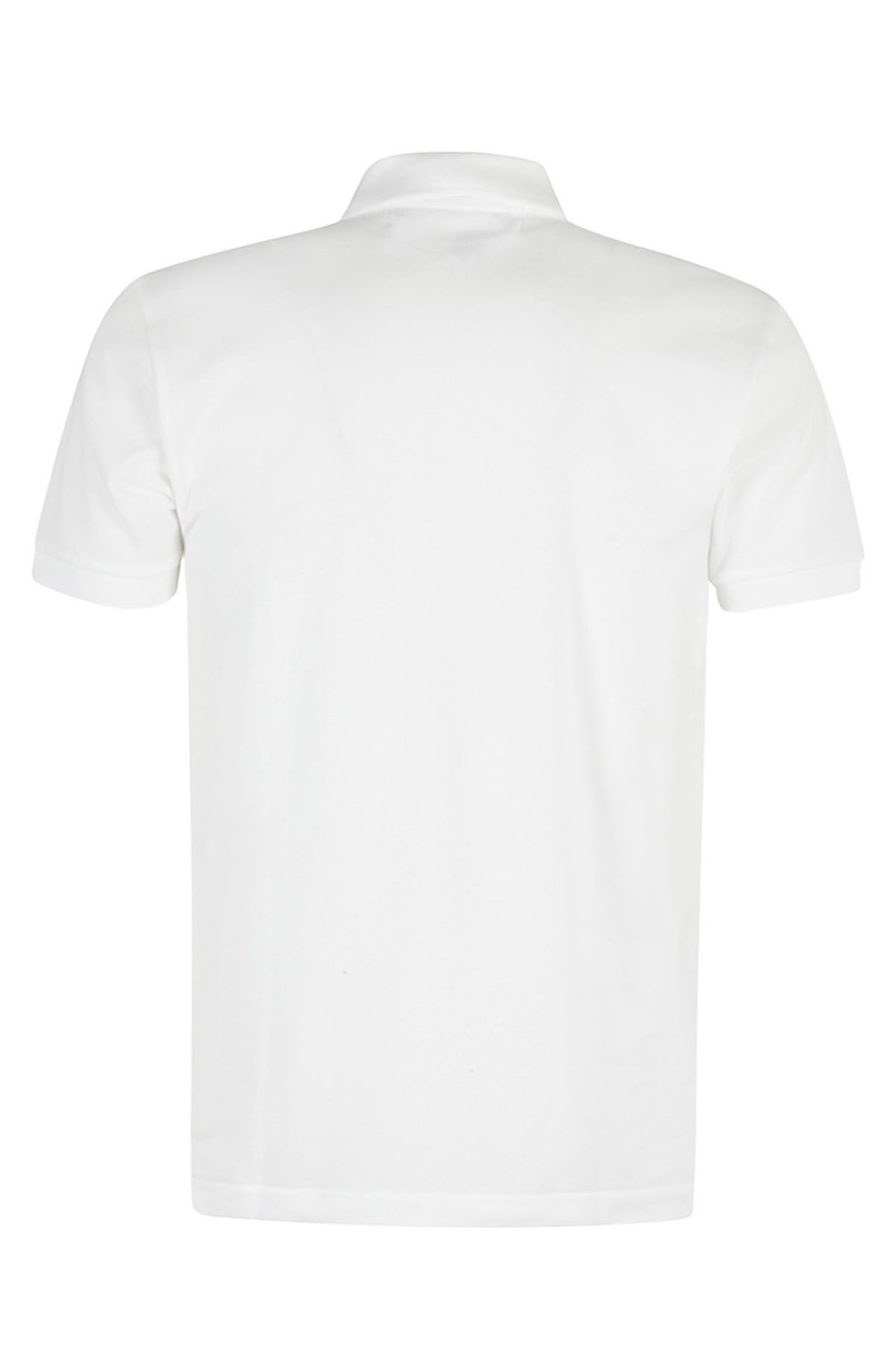 COMME DES GARCONS PLAY Polo Black Heart Bianca Hotsell