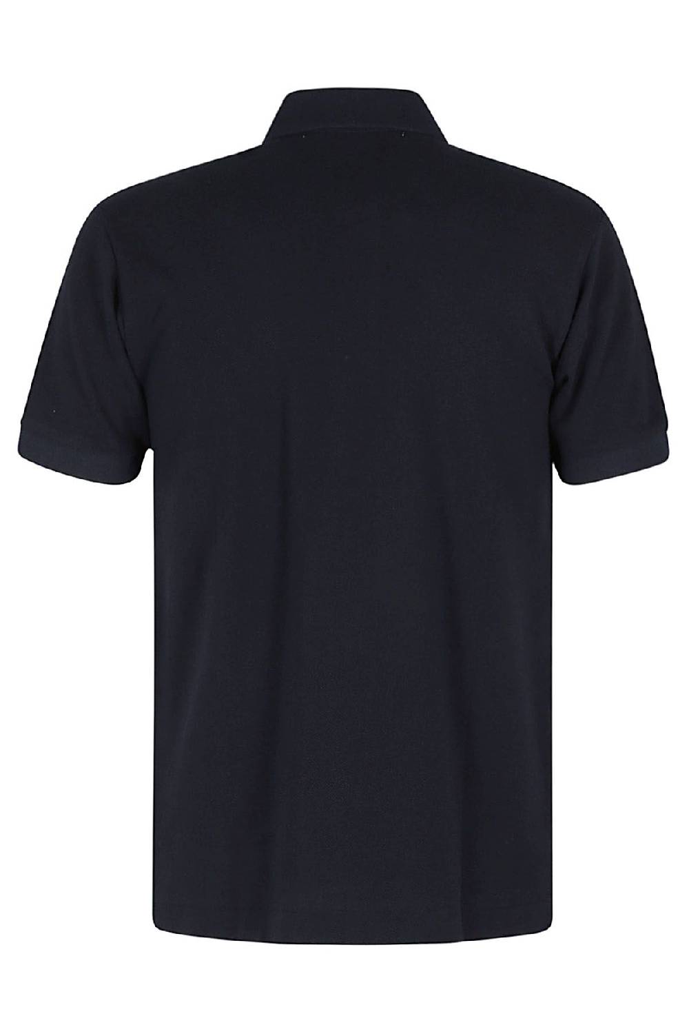 COMME DES GARCONS PLAY Polo Red Heart Blu Comprare a buon mercato