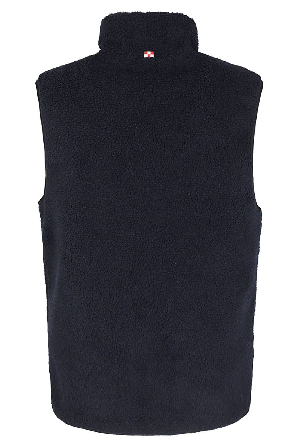 MC2 SAINT BARTH GILET SHERPA CHECK MINI BLU Affare Del Giorno