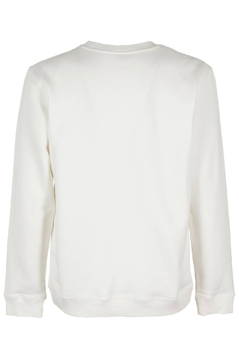 DONDUP Felpa Girocollo Bianco Logata Shopping Online