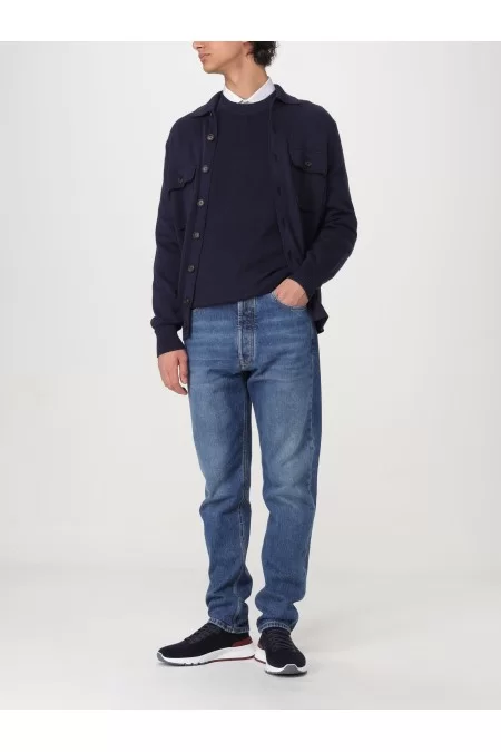 BRUNELLO CUCINELLI Cardigan uomo di Brunello Cucinelli Elegante cardigan in cashmere e lana di alta qualità. Perfetto per ogni occasione Ultimi due giorni