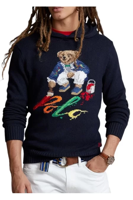 POLO RALPH LAUREN UOMO BEAR PULLOVER Promozione