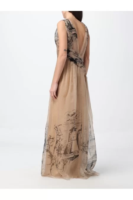 ALBERTA FERRETTI Vestito elegante Alberta Ferretti Marchio di alta moda con stile raffinato e dettagli lussuosi Saldi Di Fabbrica